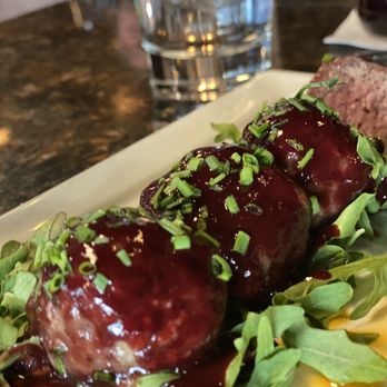 The Lodge at Whitefish Lake - Elk meatballs - delicious - Hotels Near Me - Whitefish, Montana The Lodge at Whitefish Lake - Elk meatballs - delicious - Hotels Near Me - Whitefish, Montana