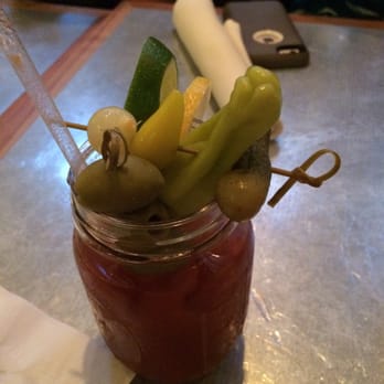 Fireworks - Now THAT'S what I call a Bloody Mary! Awesome. - Italian Near Me - Keene, New Hampshire