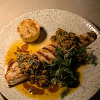 Ema - Pan-seared branzino - Mediterranean Near Me - Austin, Texas