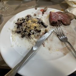 Restaurante Bem Bom - Meat and black beans with rice