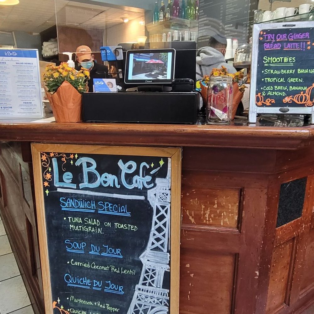 Le Bon Cafe - The counter where it all happens - Coffee & Tea Near Me - Washington, DC, District of Columbia Le Bon Cafe - The counter where it all happens - Coffee & Tea Near Me - Washington, DC, District of Columbia