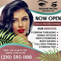 Paradise Brow Threading and Spa