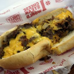 Cheesesteak with Fried Onions. Cheesesteak with Fried Onions.