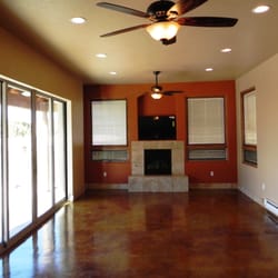 Green Star Homes & Renovation - Interior of Pool House- N. ABQ. Acres- Living Side