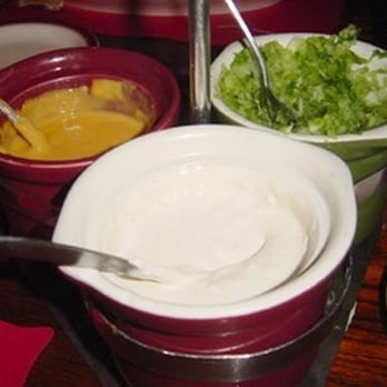 Clearman's Steak 'N Stein - Cheese sauce, sour cream, fresh chives - Steakhouses Near Me - Pico Rivera, California Clearman's Steak 'N Stein - Cheese sauce, sour cream, fresh chives - Steakhouses Near Me - Pico Rivera, California