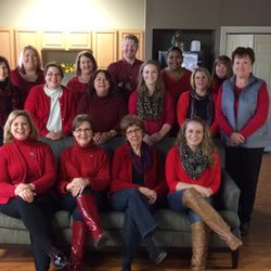 Health Calls Home Health Care - Health Calls Team Showing Support for Women's Heart Health.