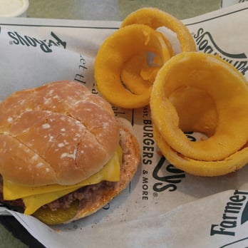 Farmer Boys - Natural Burger with Onion Rings - Breakfast & Brunch Near Me - Victorville, California Farmer Boys - Natural Burger with Onion Rings - Breakfast & Brunch Near Me - Victorville, California