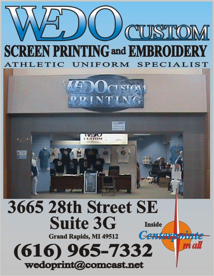 WEDO CUSTOM SCREENPRINTING Updated September 2024 12 Photos 1077 Leonard St NE, Grand