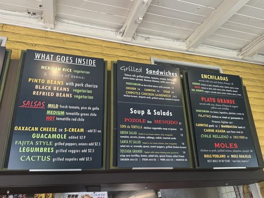 Menu photo 6 La Mission Berkeley, CA