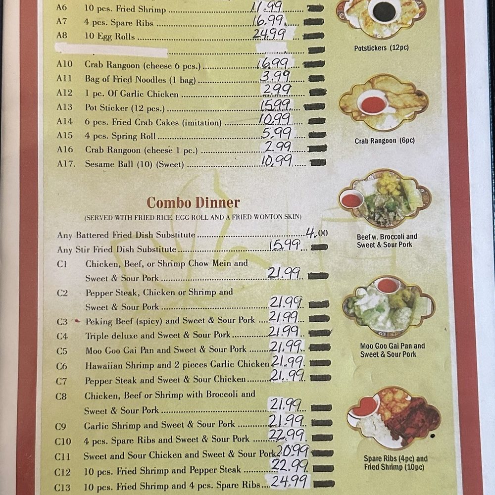 Golden Gate Restaurant - Menu - Chinese Near Me - Tulsa, Oklahoma