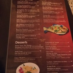 Kwan Kao - Menu
