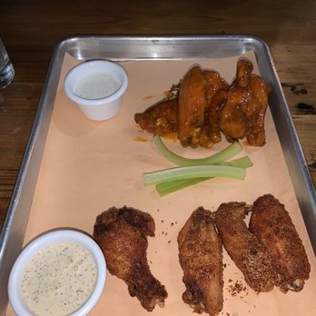 Cinder BBQ - Wings app (half and half) - Bars Near Me - Washington, DC, District of Columbia