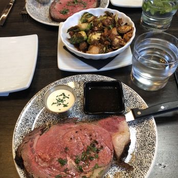 Salt & Pearl - Prime rib and Brussel sprouts - Seafood Near Me - Redondo Beach, California Salt & Pearl - Prime rib and Brussel sprouts - Seafood Near Me - Redondo Beach, California