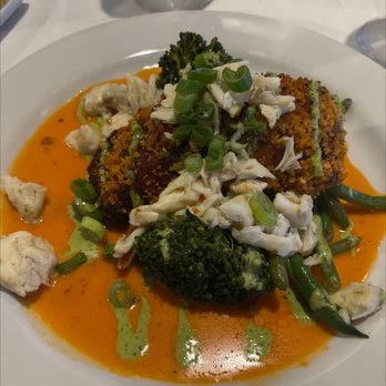 Marina Cafe - Encrusted Red Fish! - Seafood Near Me - Destin, Florida