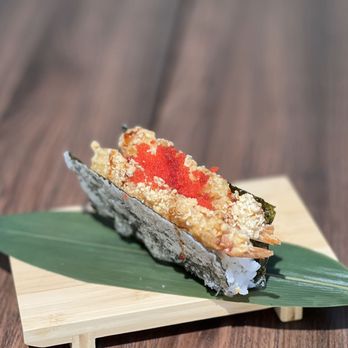Yu Sushi & Katsu - a piece of sushi on a leaf - Sushi Bars Near Me - Seattle, Washington Yu Sushi & Katsu - a piece of sushi on a leaf - Sushi Bars Near Me - Seattle, Washington