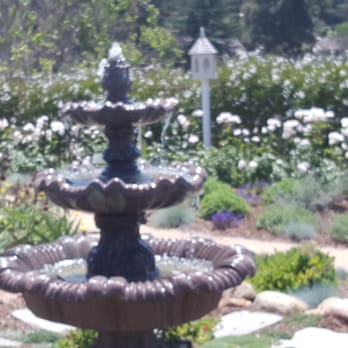 Camarillo hospice - Fountain and drought-tolerant plantings - Hospice Near Me - Camarillo, California