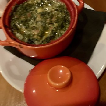 Station 6 - Spinach Madeline - Seafood Near Me - Bucktown, Louisiana Station 6 - Spinach Madeline - Seafood Near Me - Bucktown, Louisiana