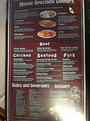 Menu photo 5 Mi Cielo Mexican Restaurant Redmond, OR