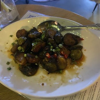 Industry Kitchen - KUNG PAO GLAZED BRUSSELS SPROUTS - American Near Me - New York, New York