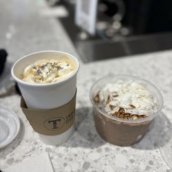 Trifecto Bar - Honey Lavender Latte - 16oz and Trifecto Smoothie Bowl