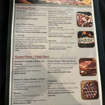 Chello’s Pizza - Brazilian pizza and dessert menu - Pizza Near Me - Jacksonville, Florida Chello’s Pizza - Brazilian pizza and dessert menu - Pizza Near Me - Jacksonville, Florida