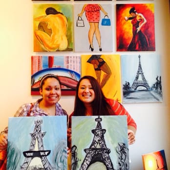 VIP Paints - Nailed it!!! Lol loved it! Had a blast! - Art Classes Near Me - Chicago, Illinois