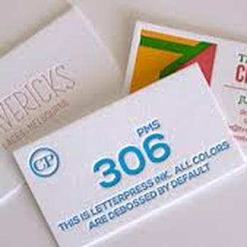 The Ultimate Printing - Business Cards Embossed - Printing Services Near Me - Toronto, Ontario