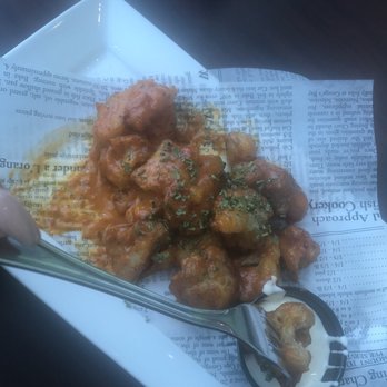 Fionn MacCool's - Doughy and mushy cauliflower bites. I do not recommend. - Irish Pub Near Me - Mississauga, Ontario Fionn MacCool's - Doughy and mushy cauliflower bites. I do not recommend. - Irish Pub Near Me - Mississauga, Ontario