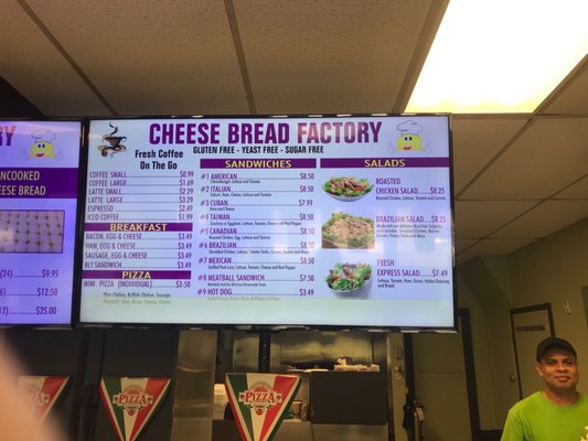 Menu photo 3 Cheese Bread Factory Newtown, CT