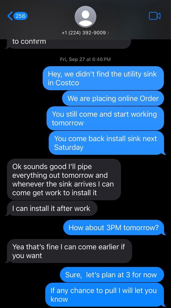 Slide of Mirnes Plumbing