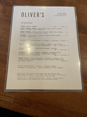 Menu photo 7 Oliver's Corner Bistro Macon, GA