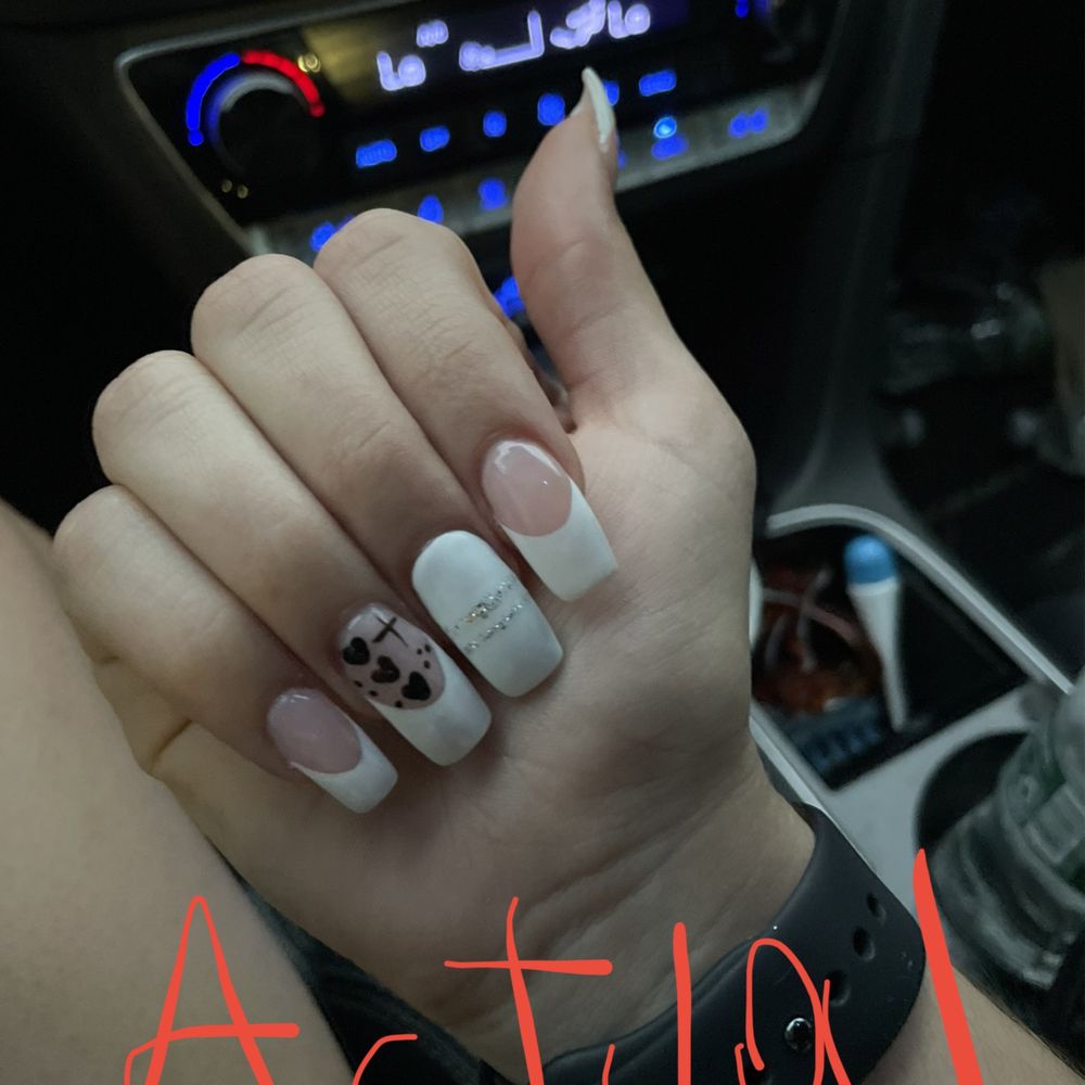 Evian Spa - What they actually came out like.... - Nail Salons Near Me - Selden, New York