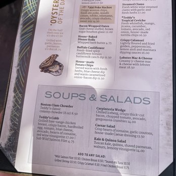 Teddy's By The Sea - Menu - Seafood Near Me - Carpinteria, California Teddy's By The Sea - Menu - Seafood Near Me - Carpinteria, California
