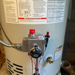 Bradley White heater controls. Bradley White heater controls.