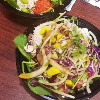 Ahi Poke - Mango bowl and 3 scoop protein - Poke Near Me - Santee, California