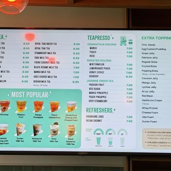 Mustache Milk Tea - menu - Bubble Tea Near Me - Shoreline, Washington Mustache Milk Tea - menu - Bubble Tea Near Me - Shoreline, Washington