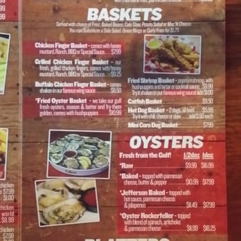 Jefferson's - Page 3 Menu - New American Near Me - Hoover, Alabama