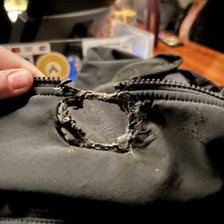 My Bar - Burnt jacket..be careful