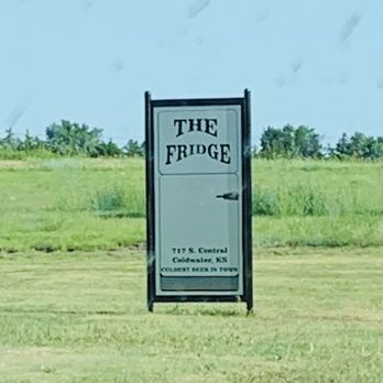 The Fridge - Front signage - Beer, Wine & Spirits Near Me - Coldwater, Kansas