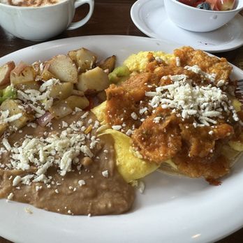 Downtown Cafe by JL - Chicharron Huevos Rancheros - Breakfast & Brunch Near Me - Oxnard, California