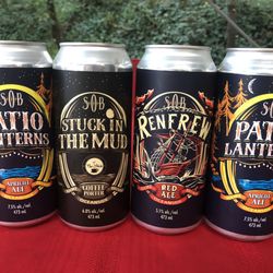 Sooke Oceanside Brewery - A "few" of our favourites