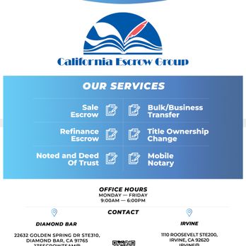 California Escrow Group - Real Estate Services Near Me - Diamond Bar, California California Escrow Group - Real Estate Services Near Me - Diamond Bar, California