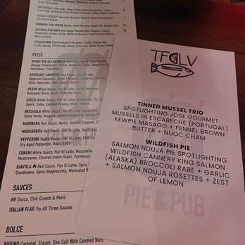 Double Zero Pie & Pub - Special menu for the event and classic menu - Pizza Near Me - Las Vegas, Nevada
