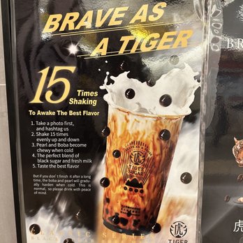 Tiger Sugar - How you should enjoy the drinks - Bubble Tea Near Me - Salt Lake City, Utah