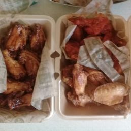 cajun wings, spicy wings, and more