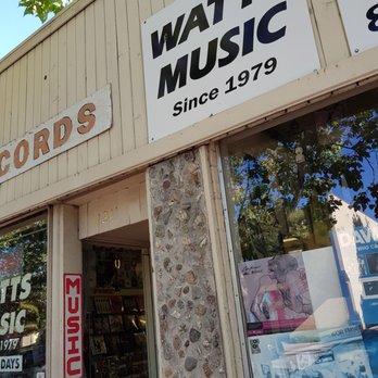 Watts Music - Signage - Music & DVDs Near Me - Novato, California Watts Music - Signage - Music & DVDs Near Me - Novato, California