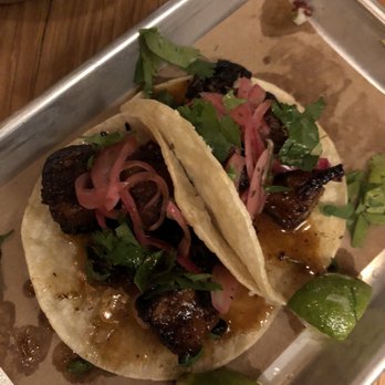 Bartaco - Glazed pork belly tacos. Don't leave without getting these. - Tacos Near Me - Raleigh, North Carolina Bartaco - Glazed pork belly tacos. Don't leave without getting these. - Tacos Near Me - Raleigh, North Carolina