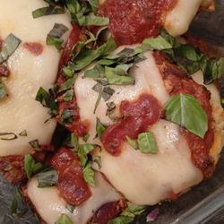 Carmie's  Healthy Cooking - Gluten-free chicken parm with fresh mozzarella