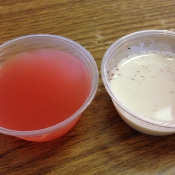La Fiesta Mexican Store - free samples of watermelon juice and rice with cinema juice - Grocery Near Me - Tampa, Florida