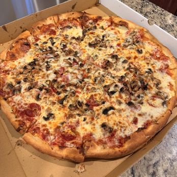 Schiano's Pizza - Pepperoni, Sausage , Canadian Ham , Mushrooms, Extra cheese! Extra Large size! - Pizza Near Me - Richardson, Texas Schiano's Pizza - Pepperoni, Sausage , Canadian Ham , Mushrooms, Extra cheese! Extra Large size! - Pizza Near Me - Richardson, Texas